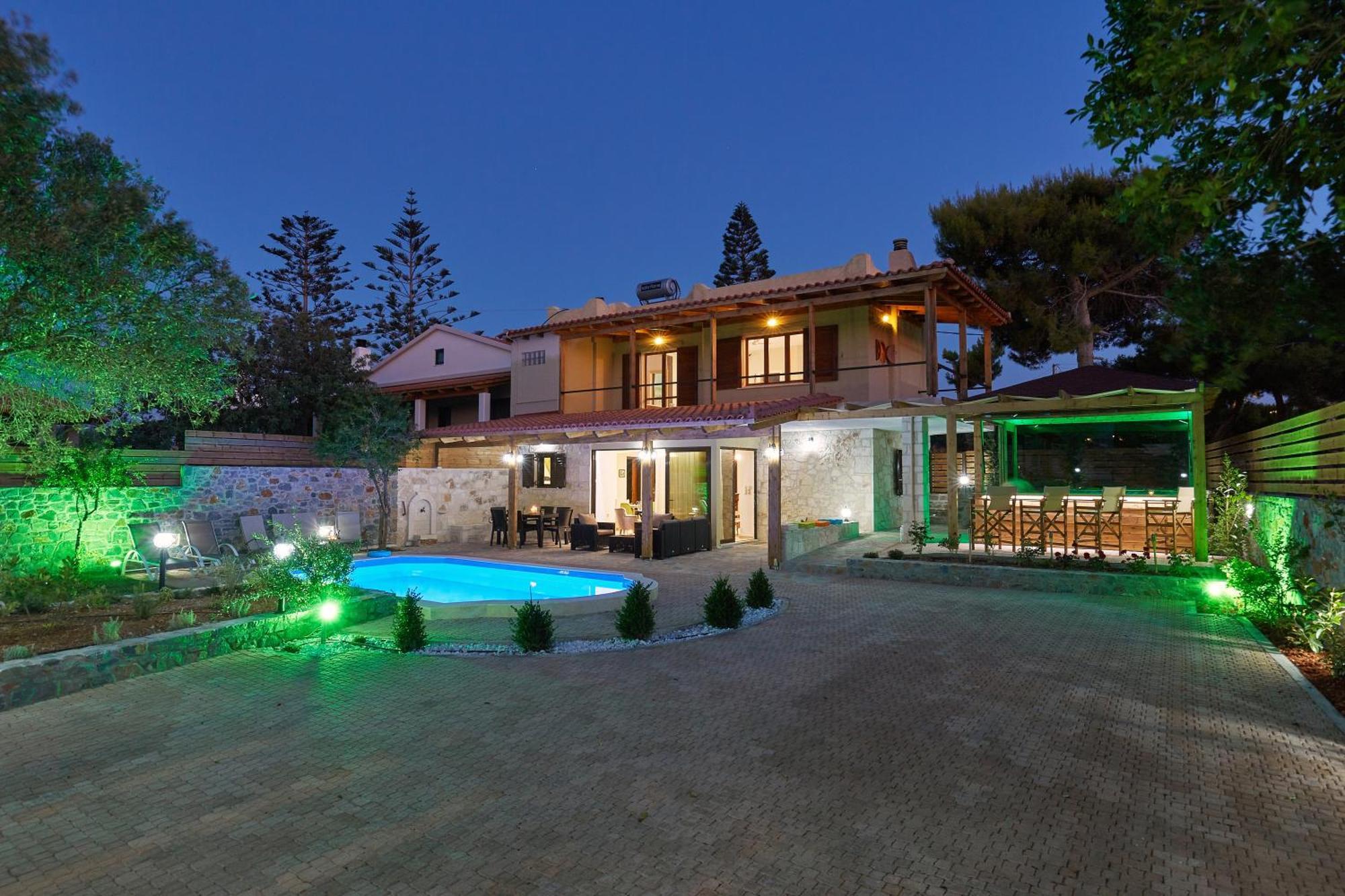 Villa Feronia Hersonissos  Eksteriør billede